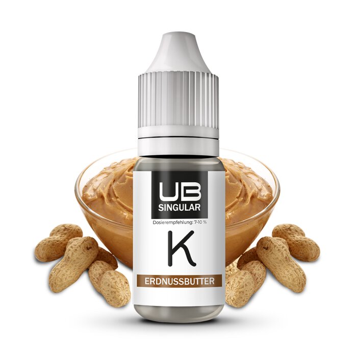 Ultrabio Singular K Erdnussbutter 10 ml Aroma mit Banderole