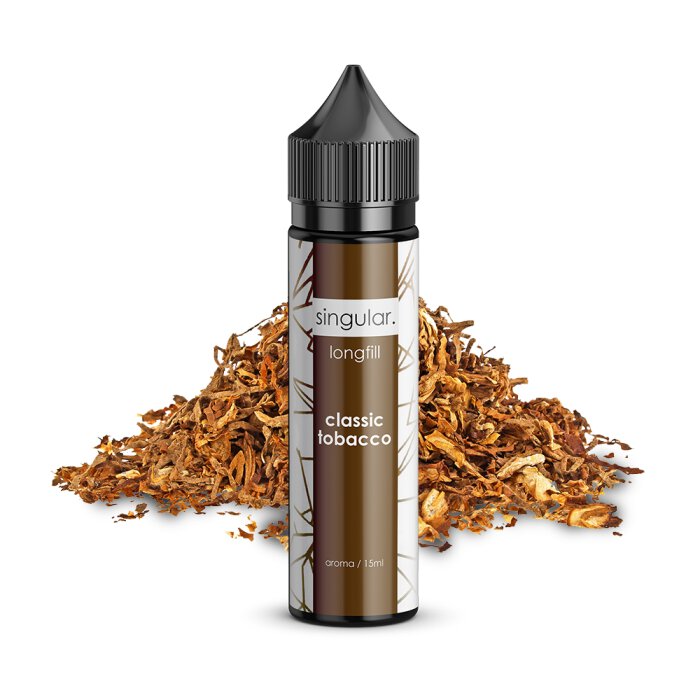 Ultrabio Singular Longfill 15 ml Classic Tobacco mit Banderole