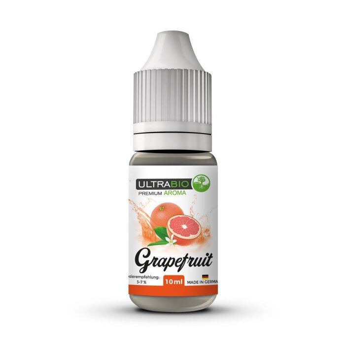 Ultrabio Grapefruit Aroma 10 ml mit Banderole