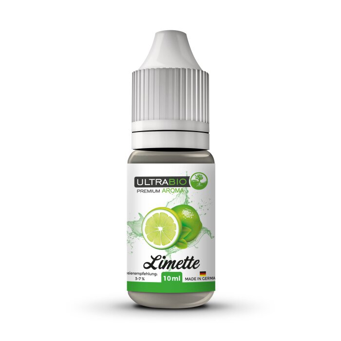 Ultrabio Limette Aroma 10 ml mit Banderole