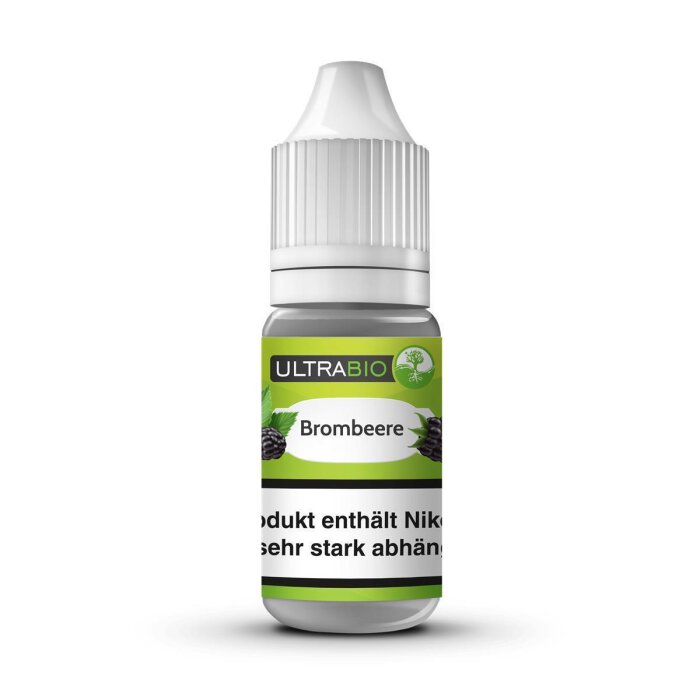 Ultrabio Brombeere Liquid 10 m 3 mg mit Banderole