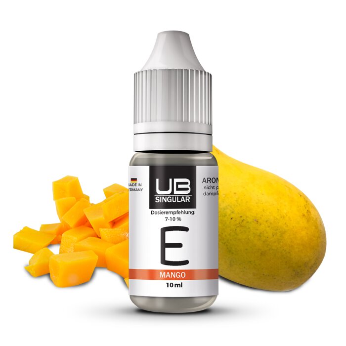 Ultrabio Singular E Mango 10 ml Aroma mit Banderole