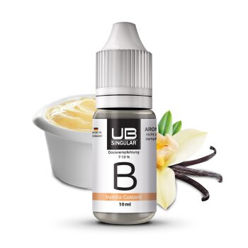 Ultrabio Singular B Vanilla Custard 10 ml Aroma mit...