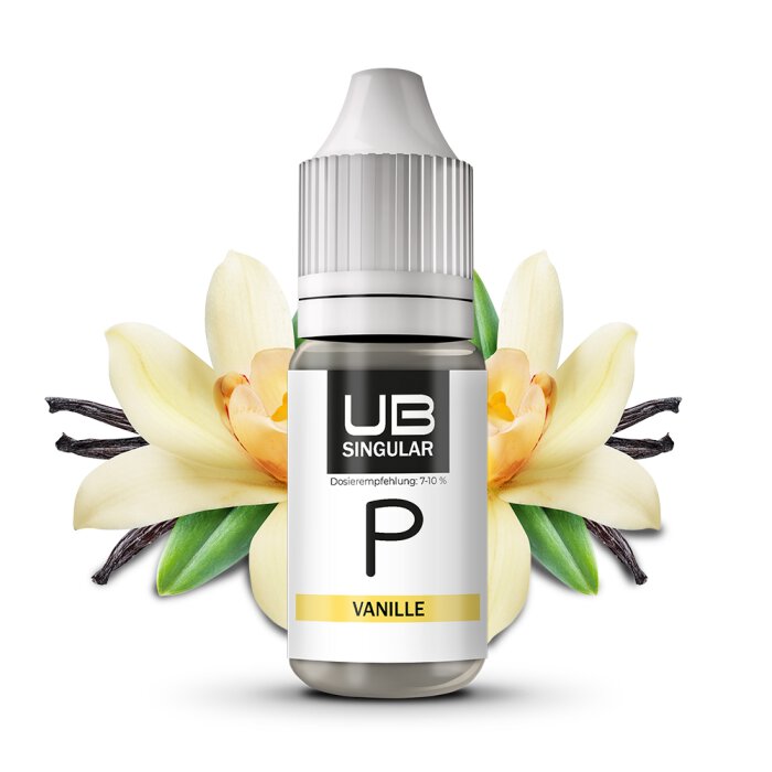 Ultrabio Singular P - Vanille 10 ml Aroma mit Banderole