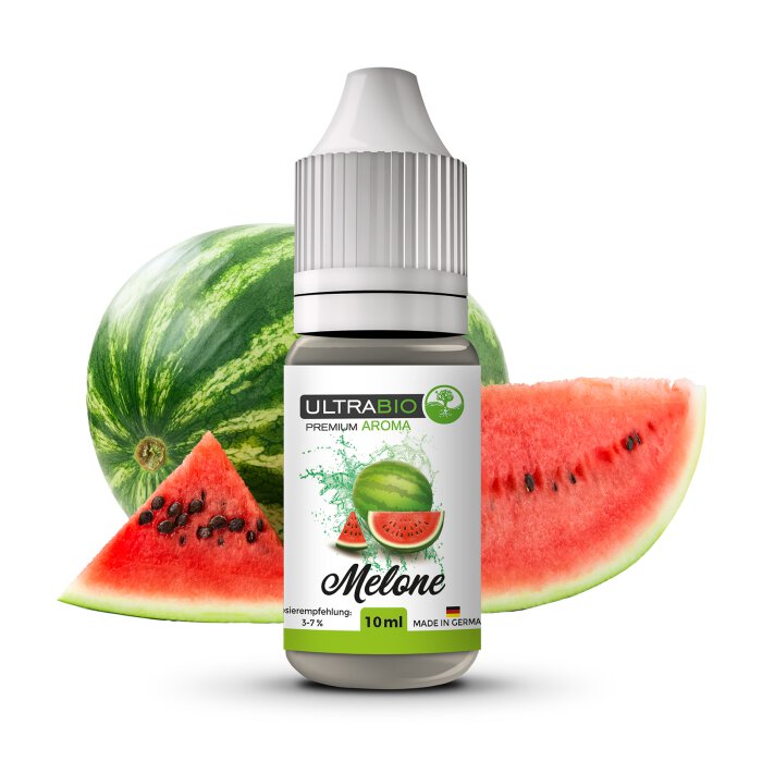 Ultrabio Melone 10 ml Aroma mit Banderole