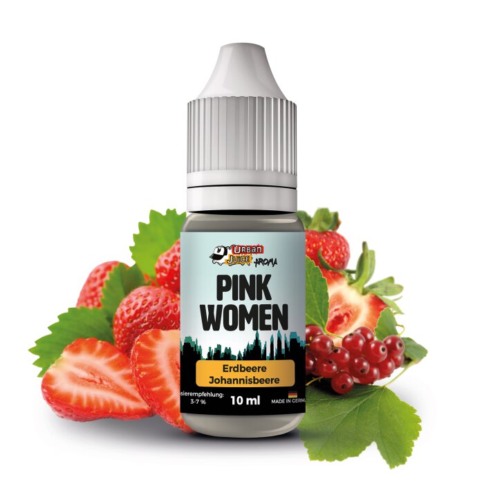 Urban Juice - Pinkwomen Aroma 10 ml mit Banderole