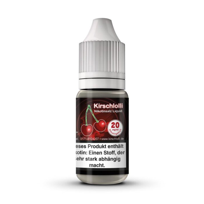 Kirschlolli - Nikotinsalzliquid 20mg mit Banderole