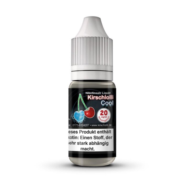 Kirschlolli - Cool Nikotinsalzliquid 12mg mit Banderole