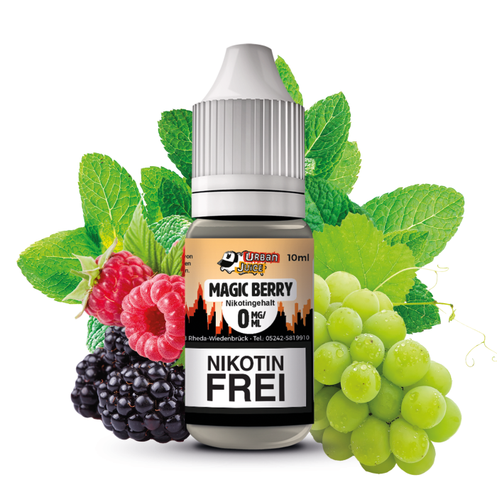 Urban Juice - Magic Berry Liquid mit Banderole