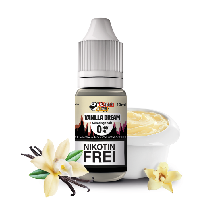 Urban Juice - Vanilla Dream Liquid mit Banderole