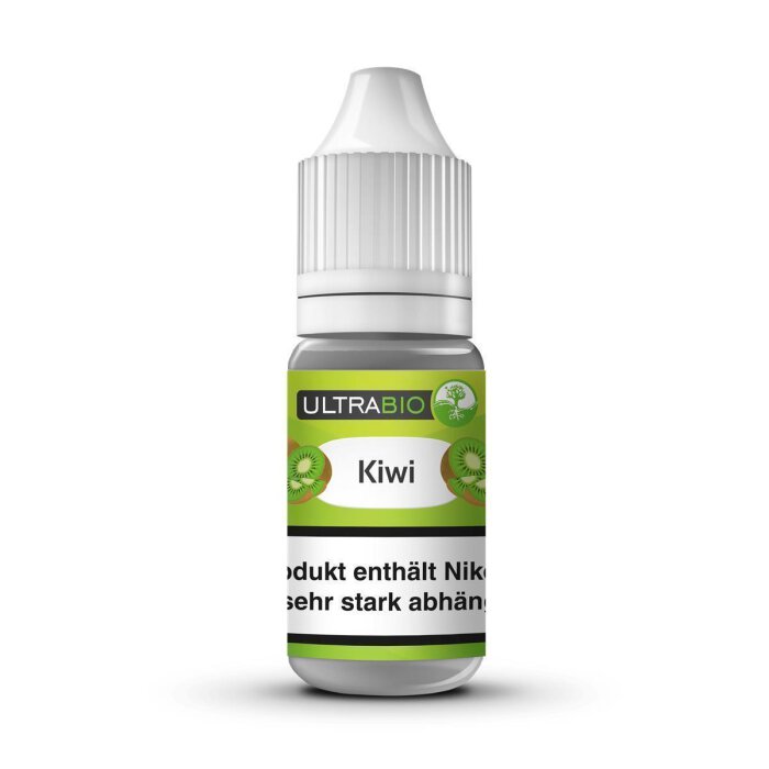 Ultrabio E-Liquid Kiwi 10 ml 3 mg Nikotin mit Banderole