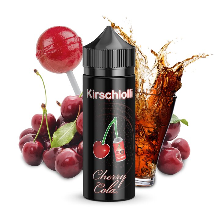 Kirschlolli Cherry Cola 10 ml Aroma Longfill mit Banderole