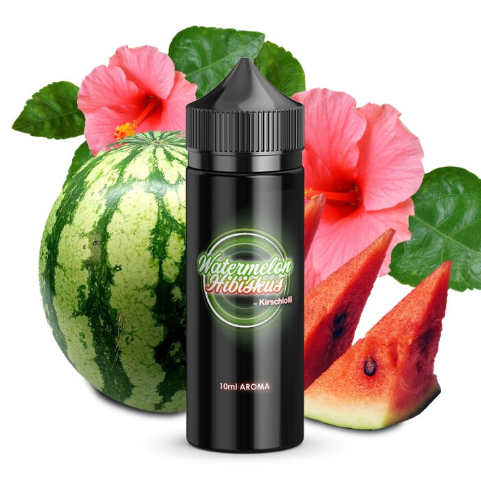 Kirschlolli Watermelon Hibiskus 10 ml Aroma Longfill