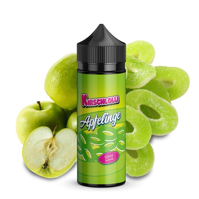 Kirschlolli Apfel-Inge 10 ml Aroma Longfill mit Banderole