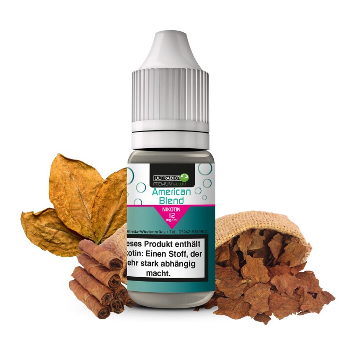 Ultrabio American Blend Liquid 10 ml 12 mg