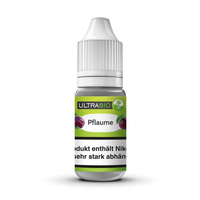 Ultrabio Pflaume Liquid 10 ml 6 mg mit Banderole