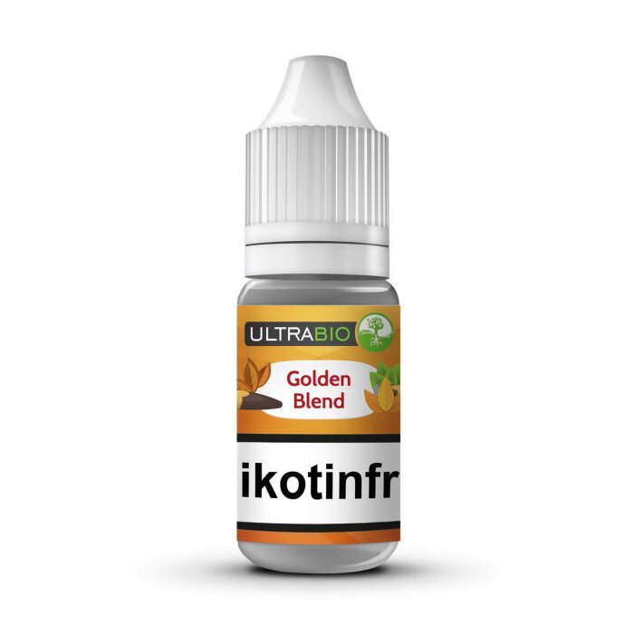 Ultrabio Golden Blend Liquid 10 ml 0 mg mit Banderole