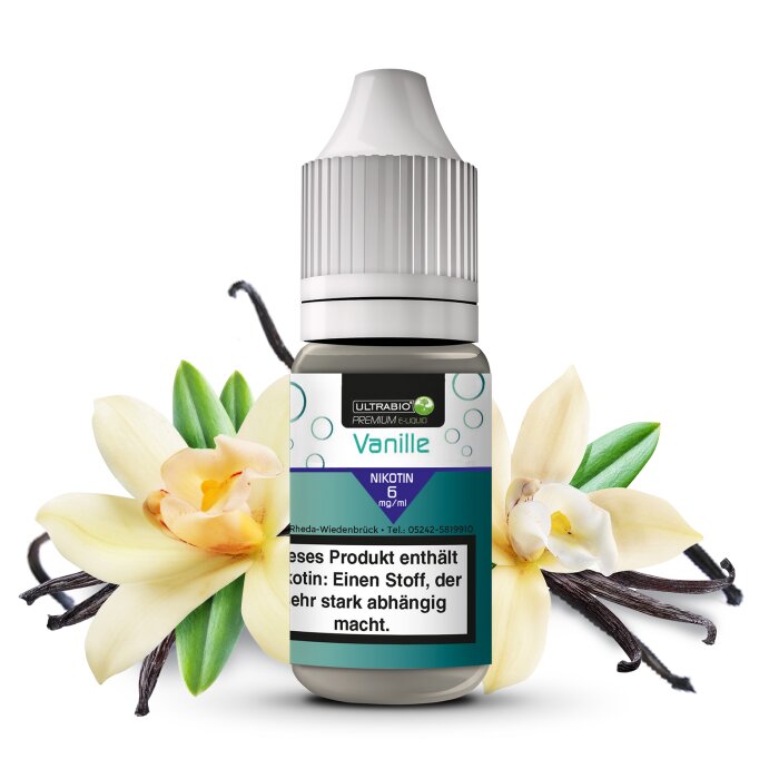 Ultrabio Vanille Liquid 10 ml 6 mg
