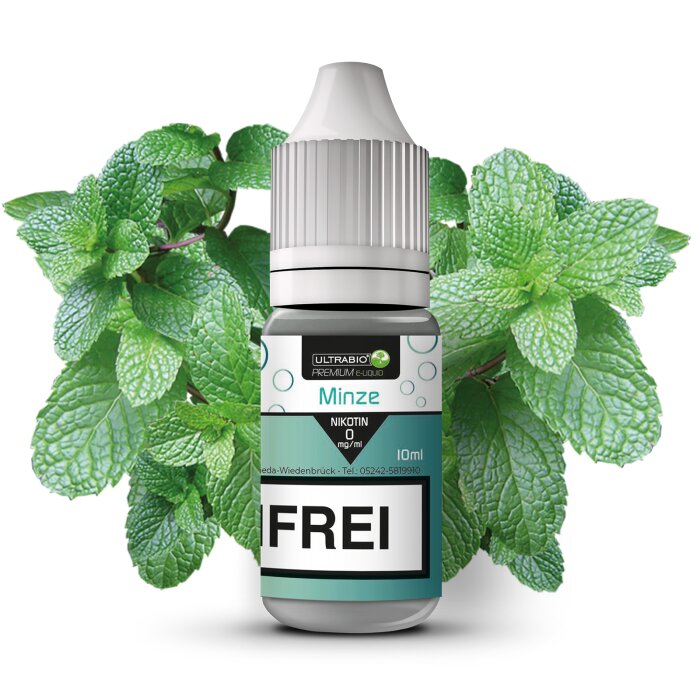 Ultrabio Minze Liquid 10 ml 0 mg