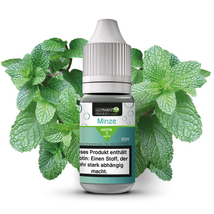 Ultrabio Minze Liquid 10 ml 3 mg