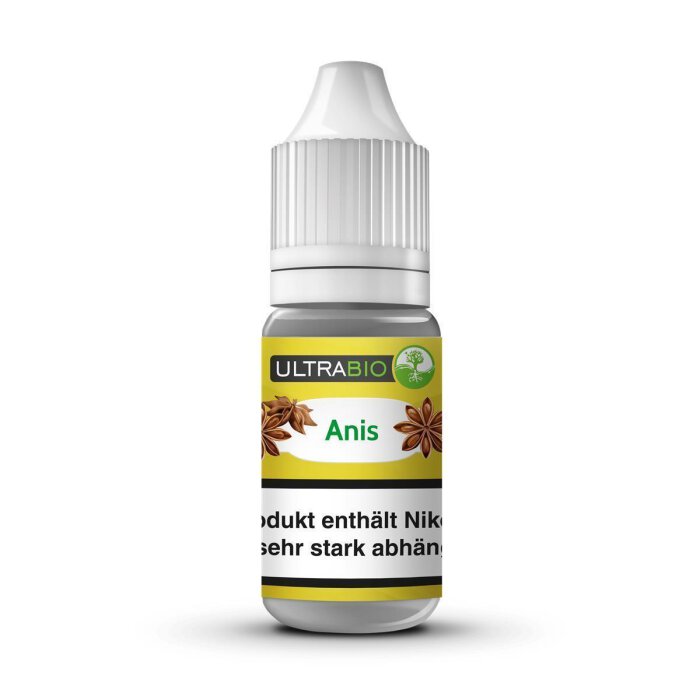 Ultrabio Anis Liquid 10 ml 12 mg mit Banderole