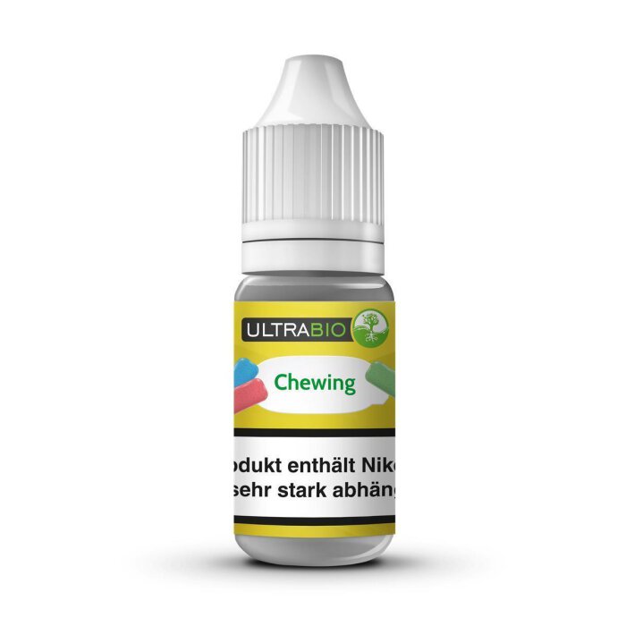 Ultrabio E-Liquid Chewing 10 ml 6 mg Nikotin mit Banderole