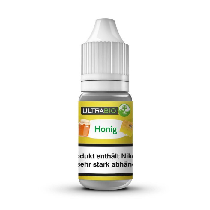 Ultrabio E-Liquid Honig 10 ml 3 mg mit Banderole