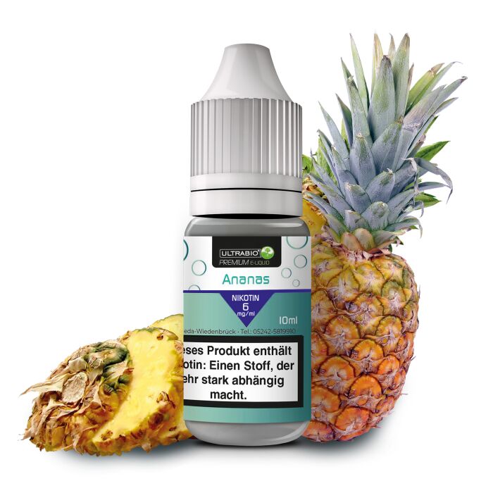 Ultrabio Ananas Liquid 10 ml 6 mg