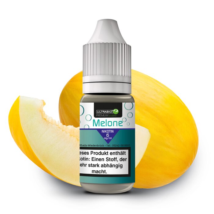 Ultrabio Melone Liquid 10 ml mit Banderole 6 mg