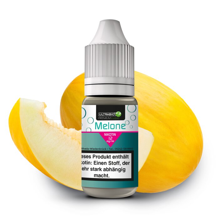 Ultrabio Melone Liquid 10 ml mit Banderole 12 mg