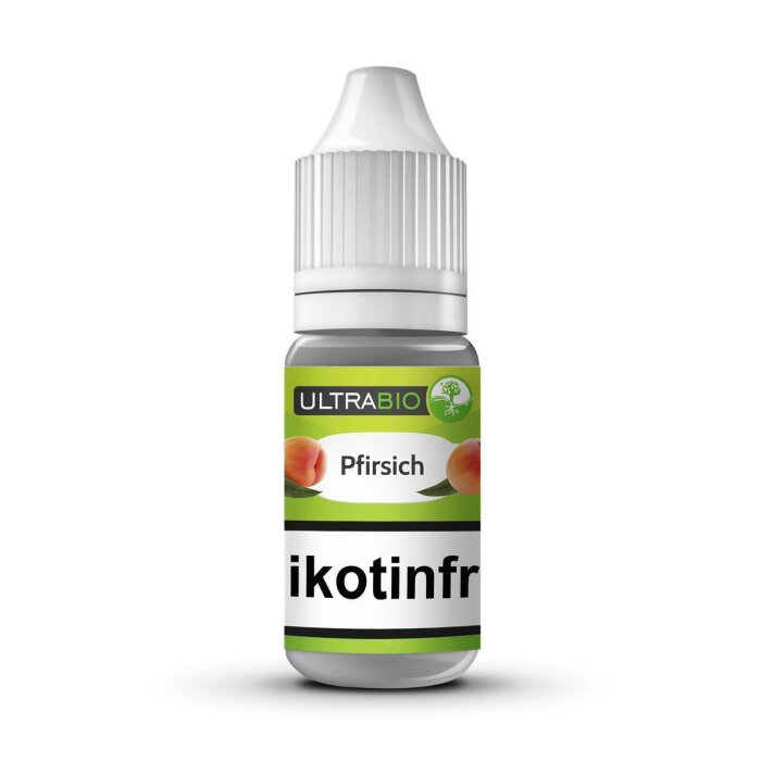 Ultrabio Pfirsich Liquid 10 ml mit Banderole