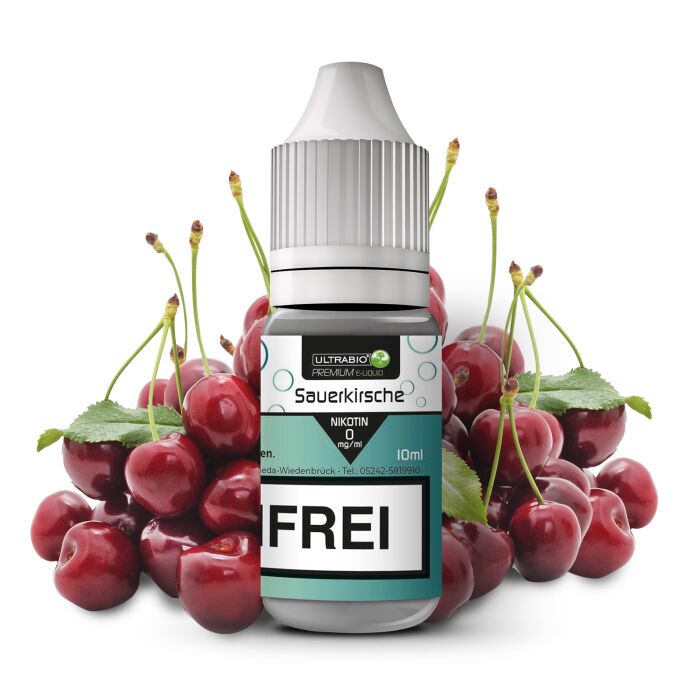 Ultrabio Sauerkirsch Liquid 10 ml 0 mg
