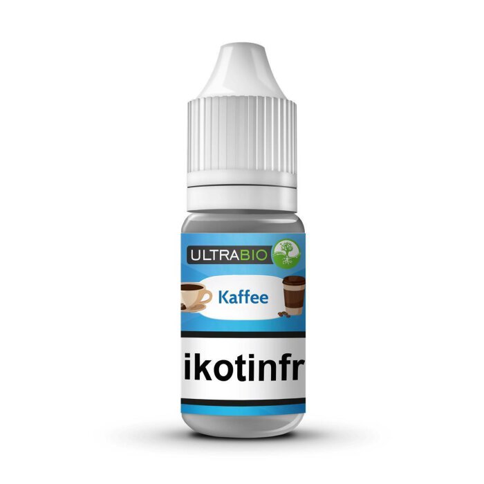 Ultrabio Kaffee Liquid 10 ml 12 mg mit Banderole
