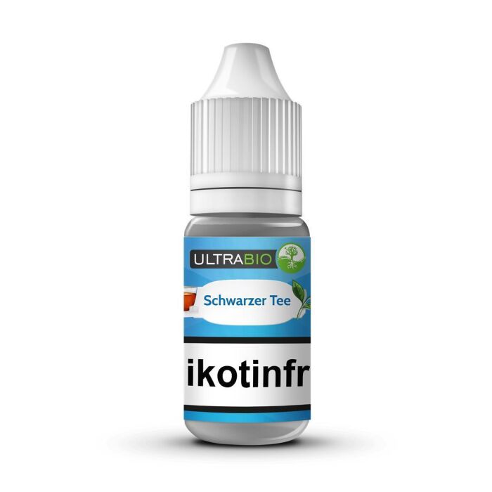 Ultrabio Schwarzer Tee Liquid 10 ml mit Banderole 3 mg