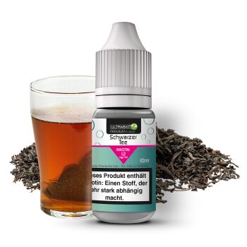 Ultrabio Schwarzer Tee Liquid 10 ml mit Banderole 12 mg