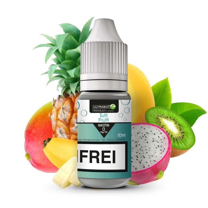 Ultrabio Tutti Frutti Liquid 10 ml 0 mg