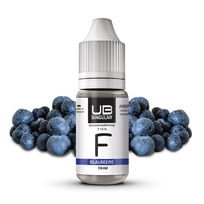 Ultrabio Singular F - Blaubeere 10 ml Aroma