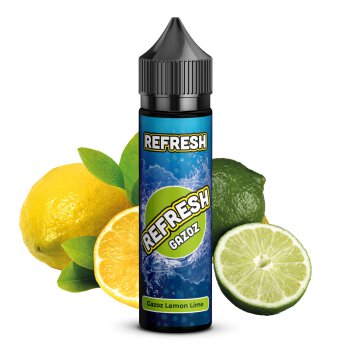 Refresh Gazoz Lemon Lime 5ml Longfill Aroma mit Banderole
