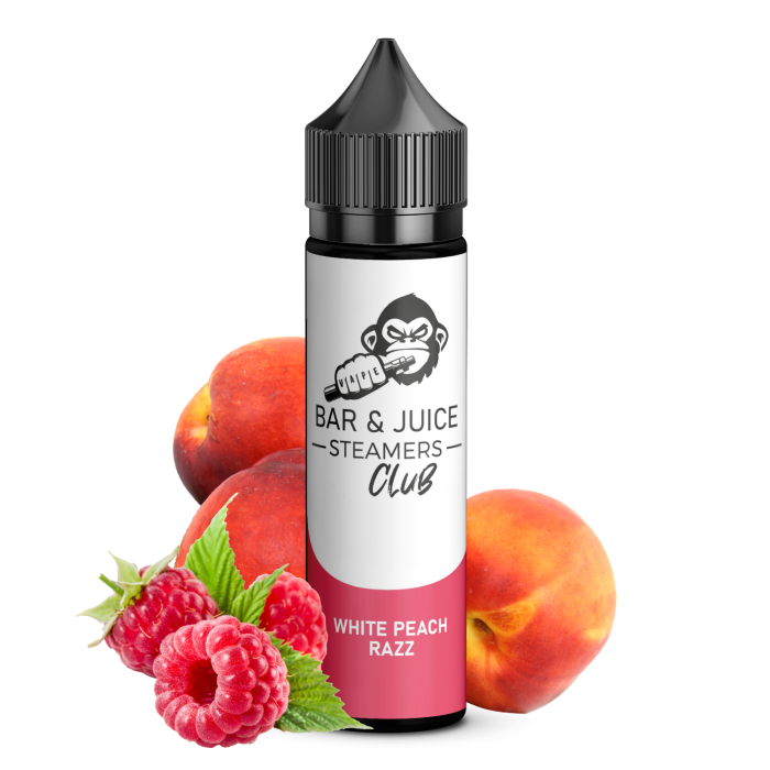 STEAMERS CLUB White Peach Razz 5 ml Aroma Longfill