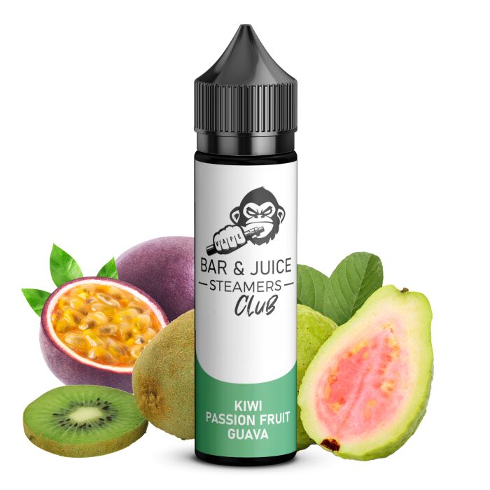 STEAMERS CLUB Kiwi Passionsfrucht Guave 5 ml Aroma Longfill