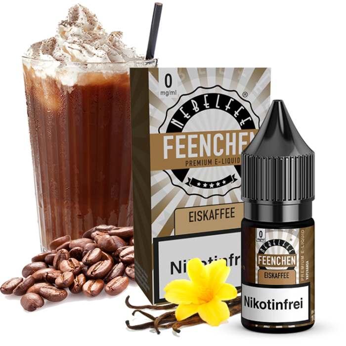 Nebelfee Eiskaffee Feenchen Liquid 10 ml 0 mg mit Banderole