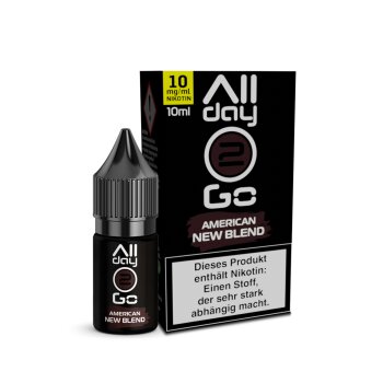 Allday2Go American New Blend Hybridliquid Nikotingehalt...