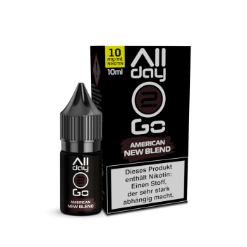 Allday2Go American New Blend Hybridliquid Nikotingehalt...