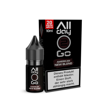 Allday2Go American New Blend Hybridliquid Nikotingehalt...