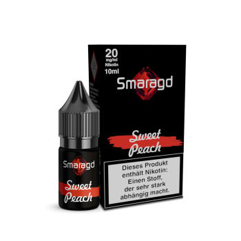Smaragd Sweet Peach Hybridliquid Nikotingehalt 20 mg/ml...