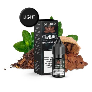 Steambacco One Menthol Liquid 10 ml