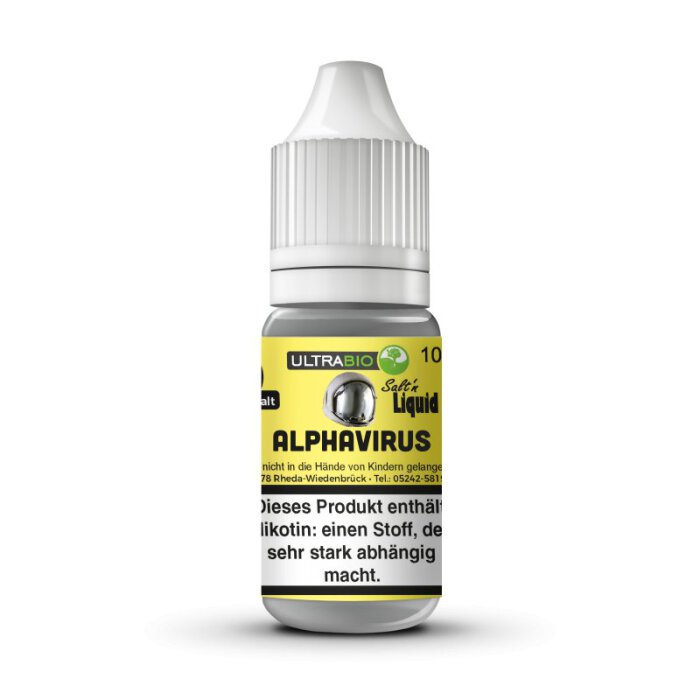 Nikotinsalz Liquid Alphavirus 12 mg mit Banderole