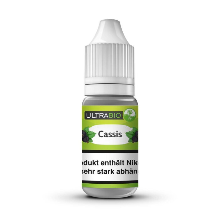 Ultrabio Cassis Liquid 9 mg mit Banderole