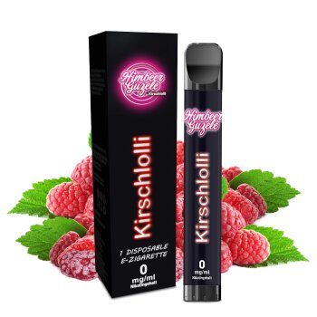 Kirschlolli Einweg E-Zigarette Himbeer Guzele 2 ml mit...