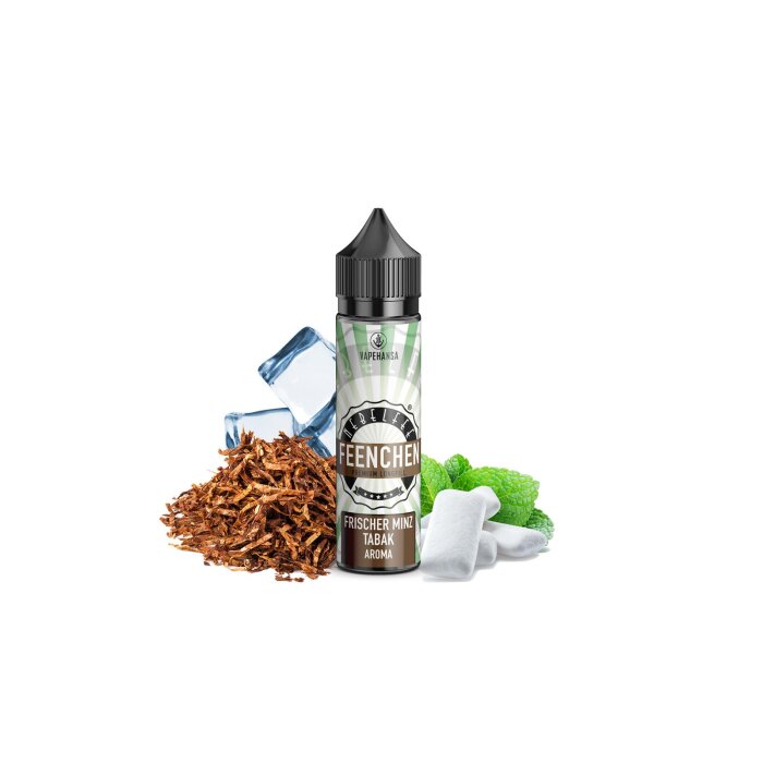 Nebelfee Frischer Minz Tabak Feenchen Aroma 5 ml Longfill mit Banderole